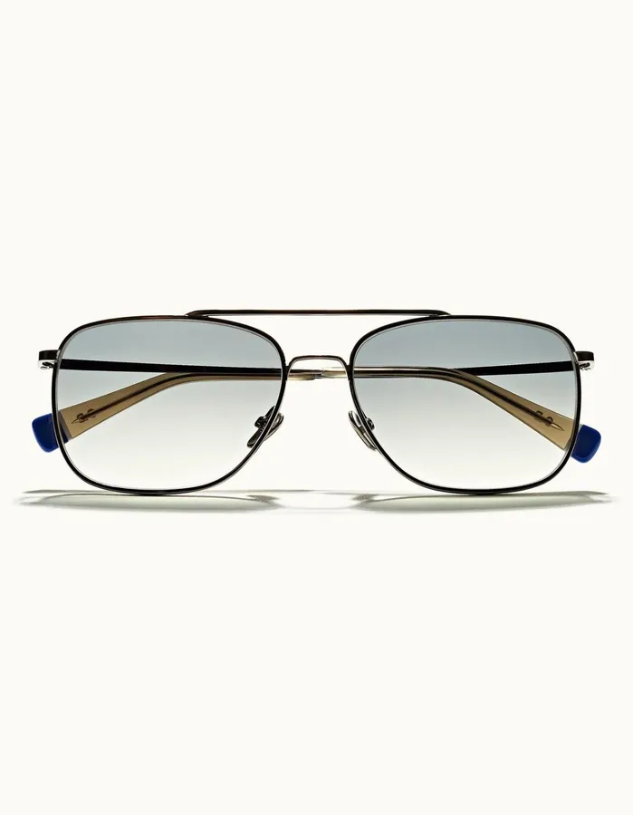Orlebar Brown Sunglasses Men Tulum Shiny Titaniumsage