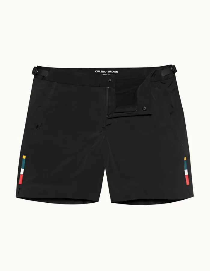 Orlebar Brown Swim Shorts Men Bulldog Bonded Black