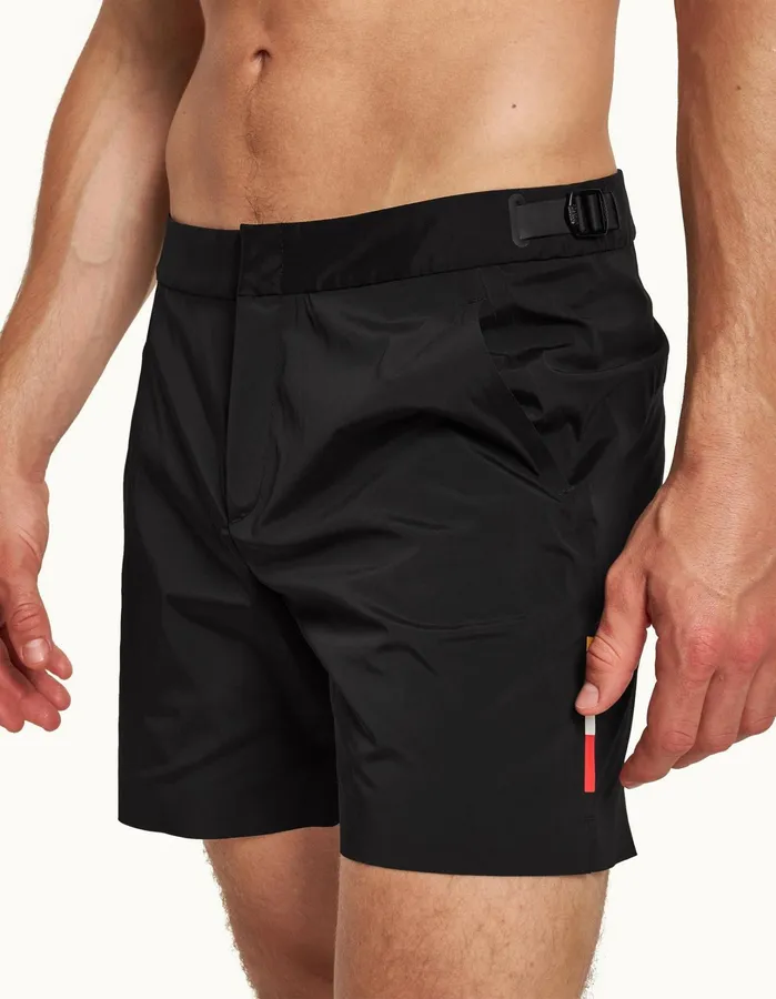 Orlebar Brown Swim Shorts Men Bulldog Bonded Black
