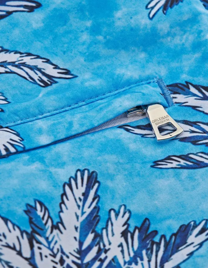 Orlebar Brown Swim Shorts Men Bulldog Bright Wish Blue