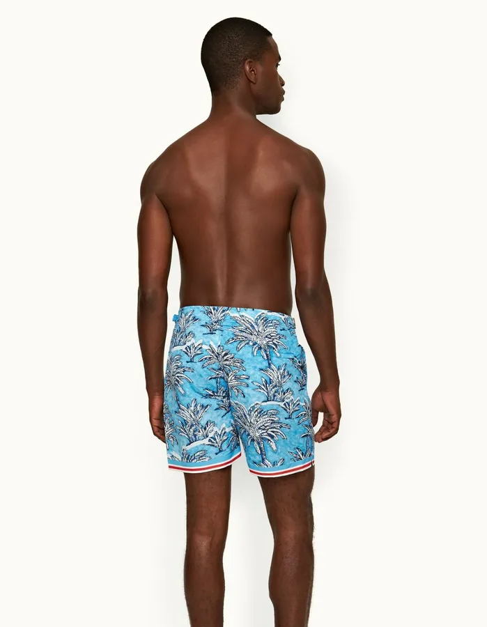Orlebar Brown Swim Shorts Men Bulldog Bright Wish Blue