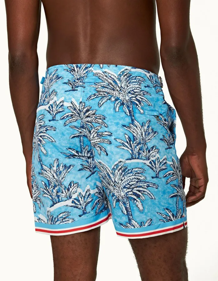 Orlebar Brown Swim Shorts Men Bulldog Bright Wish Blue