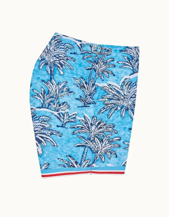 Orlebar Brown Swim Shorts Men Bulldog Bright Wish Blue