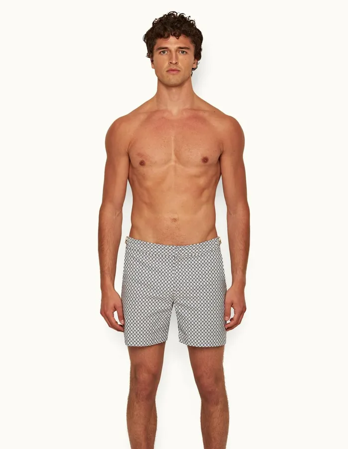 Orlebar Brown Swim Shorts Men Bulldog Cloudnight Iris