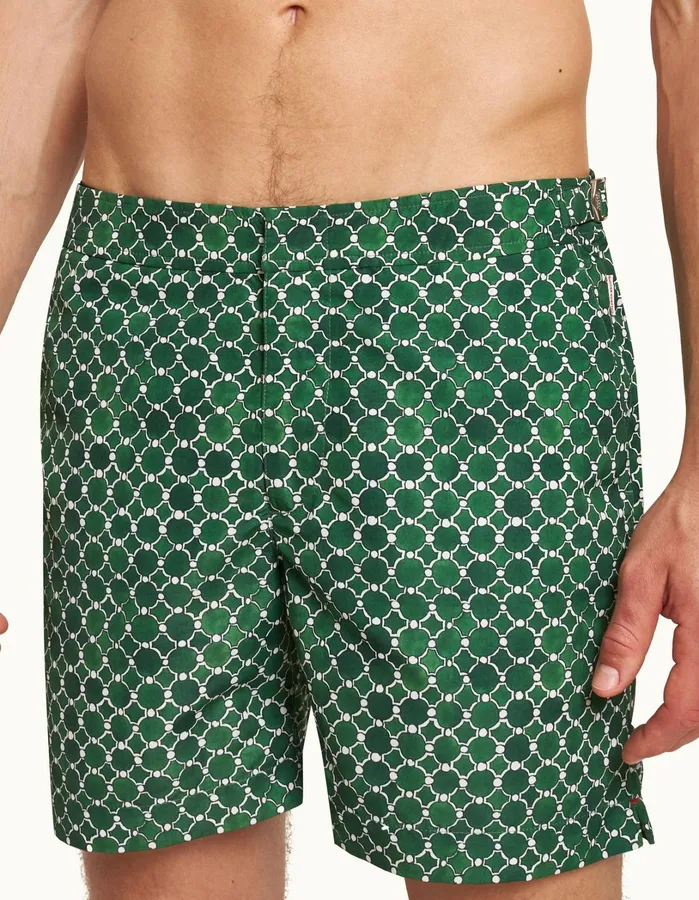 Orlebar Brown Swim Shorts Men Bulldog Coastal Garden