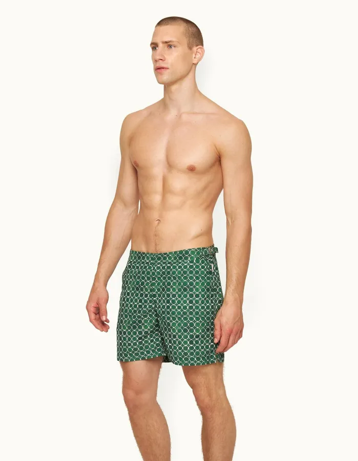 Orlebar Brown Swim Shorts Men Bulldog Coastal Garden