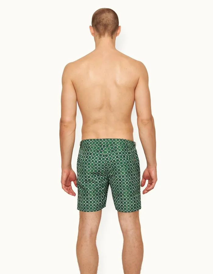 Orlebar Brown Swim Shorts Men Bulldog Coastal Garden