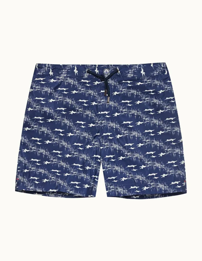 Orlebar Brown Swim Shorts Men Bulldog Midnight Navysea Mist