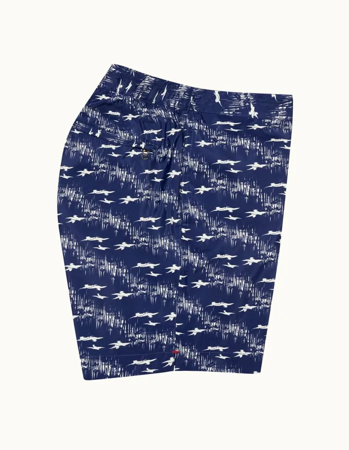 Orlebar Brown Swim Shorts Men Bulldog Midnight Navysea Mist
