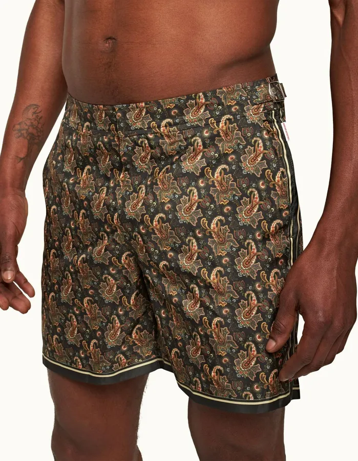 Orlebar Brown Swim Shorts Men Bulldog Palm