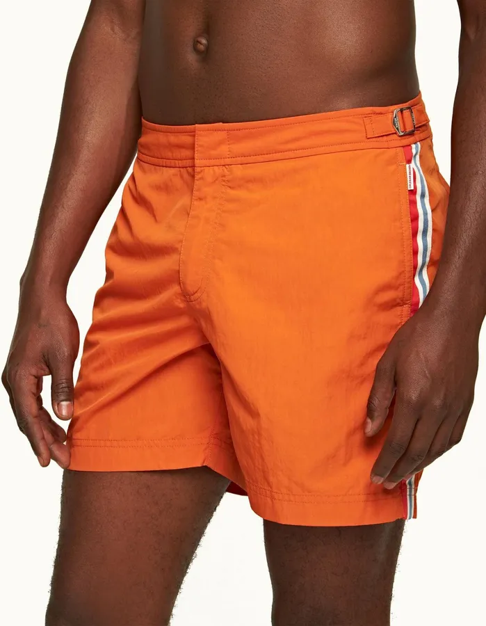 Orlebar Brown Swim Shorts Men Bulldog Tiger Lily