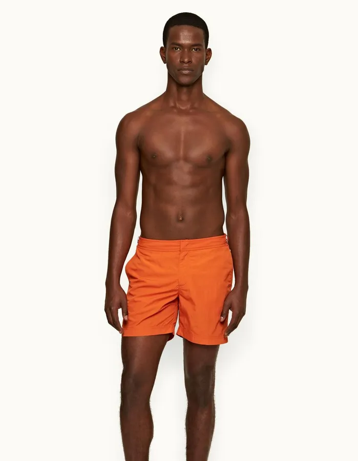 Orlebar Brown Swim Shorts Men Bulldog Tiger Lily