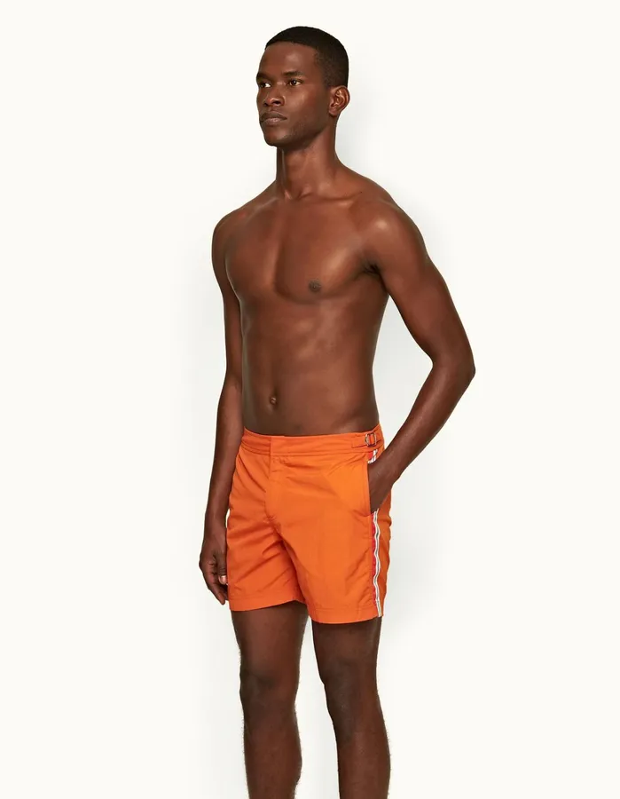 Orlebar Brown Swim Shorts Men Bulldog Tiger Lily