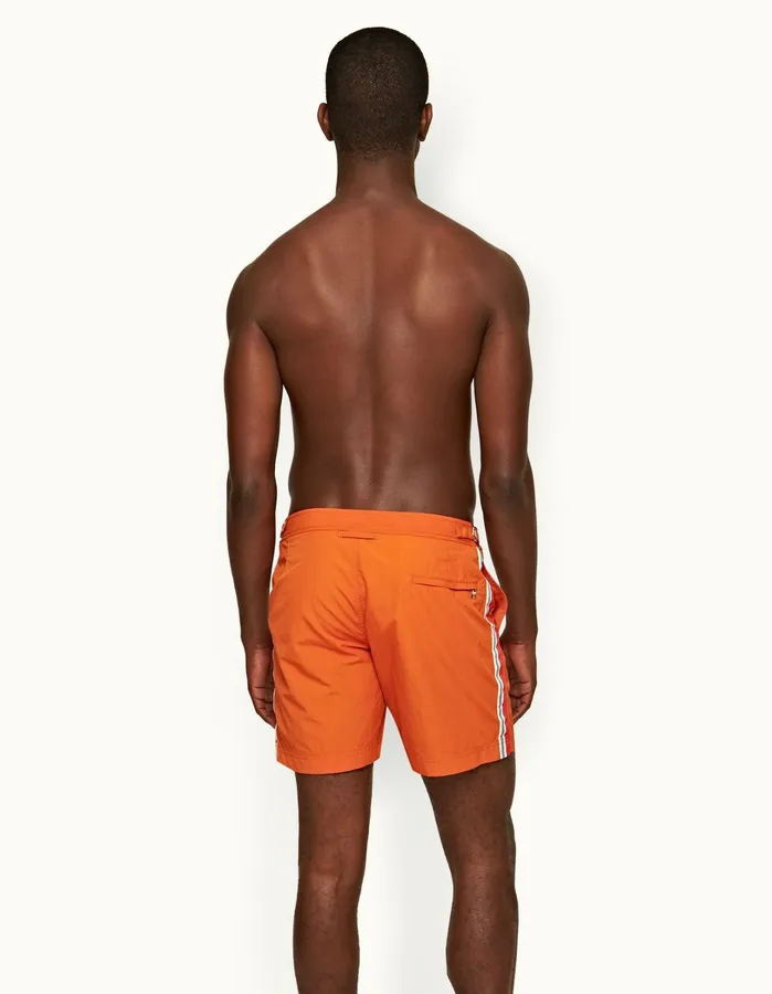 Orlebar Brown Swim Shorts Men Bulldog Tiger Lily