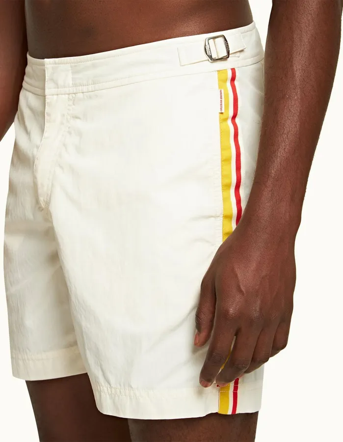 Orlebar Brown Swim Shorts Men Bulldog White Sand