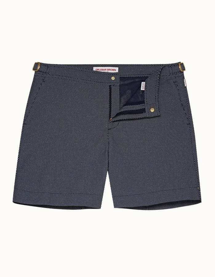Orlebar Brown Swim Shorts Men Bulldog X Honeycomb