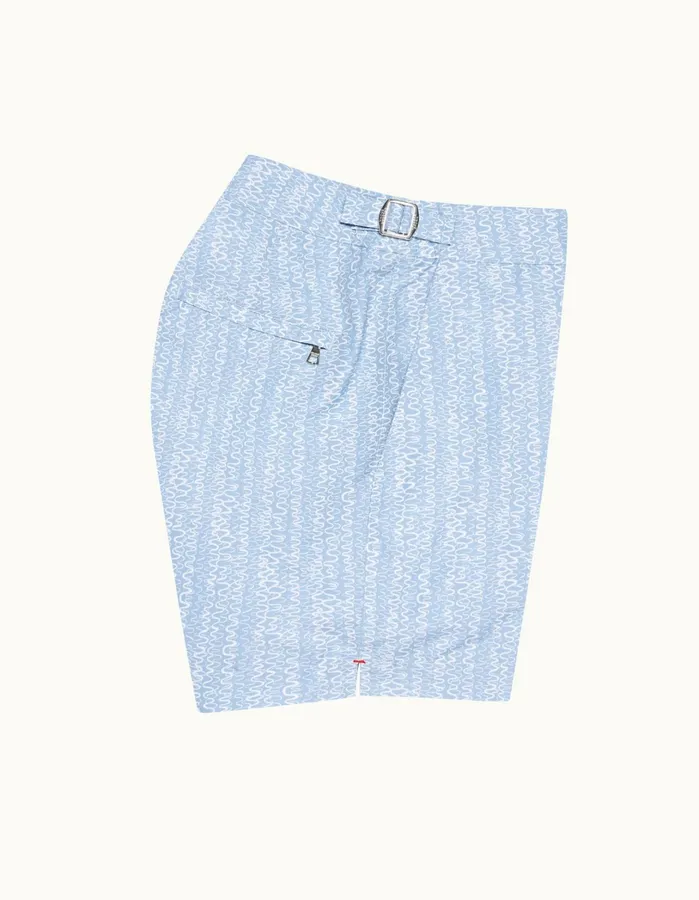 Orlebar Brown Swim Shorts Men Setter Blue Ash