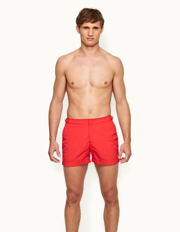 Orlebar Brown Swim Shorts Men Setter Rescue Red