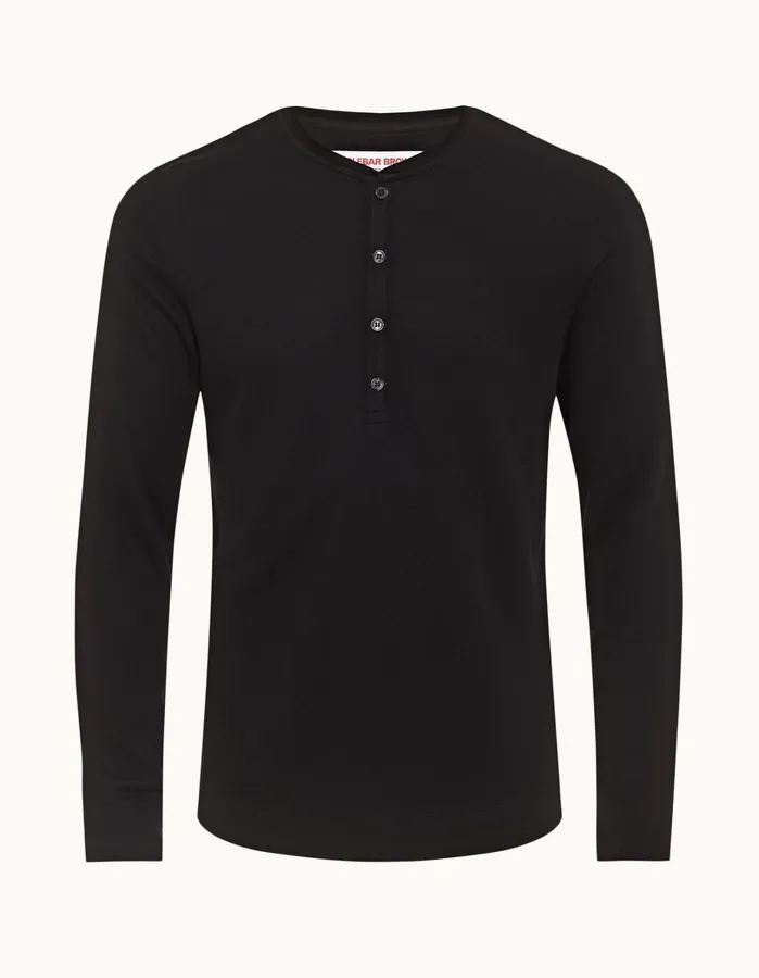 Orlebar Brown TShirts Men Harrison Cashmere Black