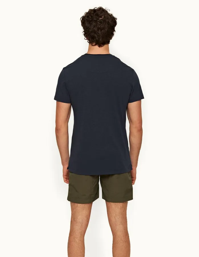 Orlebar Brown TShirts Men Ob Classic Tee Lagoon Blue
