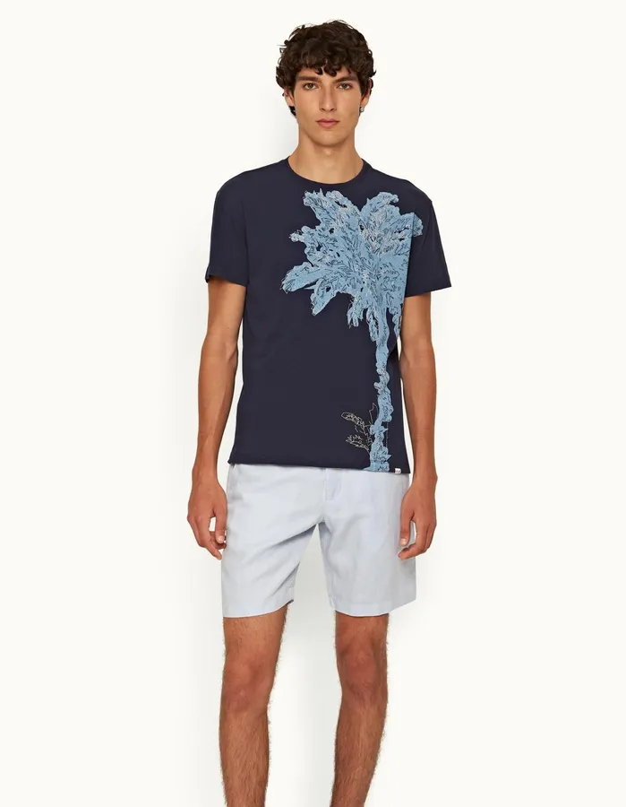 Orlebar Brown TShirts Men Ob Classic Tee Midnight Navy