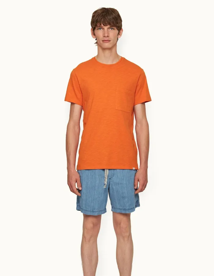 Orlebar Brown TShirts Men Ob Classic Tiger Lily