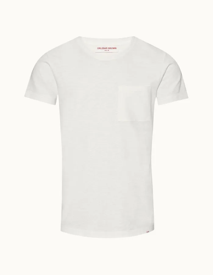 Orlebar Brown TShirts Men Ob Classic White