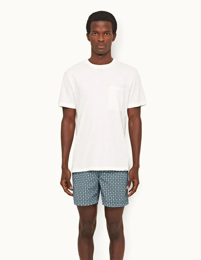 Orlebar Brown TShirts Men Ob Classic White