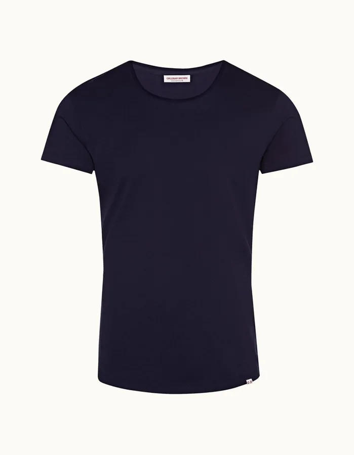 Orlebar Brown TShirts Men ObT Mercerised Navy
