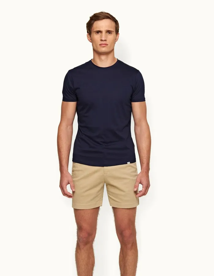 Orlebar Brown TShirts Men ObT Mercerised Navy
