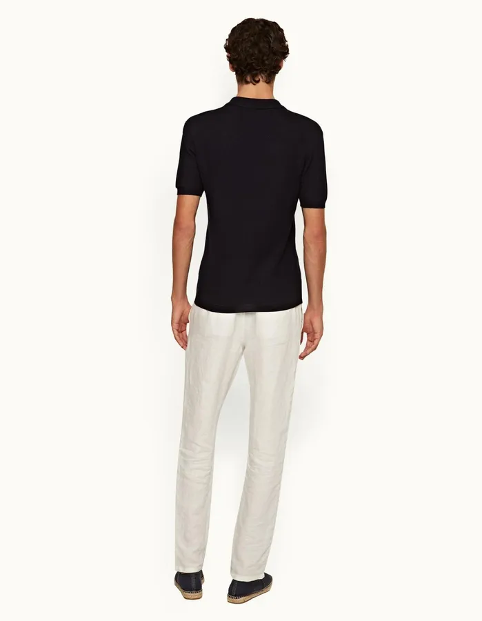 Orlebar Brown Trousers Men Cornell Linen Sandbar