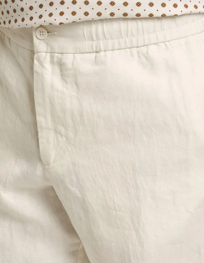 Orlebar Brown Trousers Men Cornell Linen Sandbar