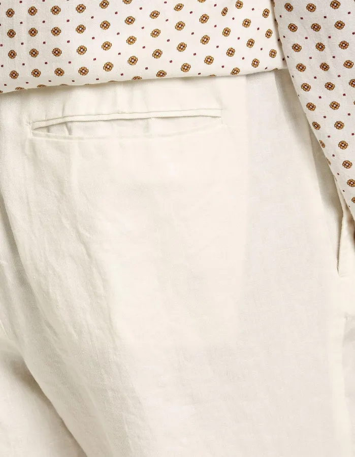 Orlebar Brown Trousers Men Cornell Linen Sandbar