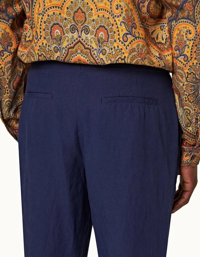 Orlebar Brown Trousers Men Derwin Lagoon Blue