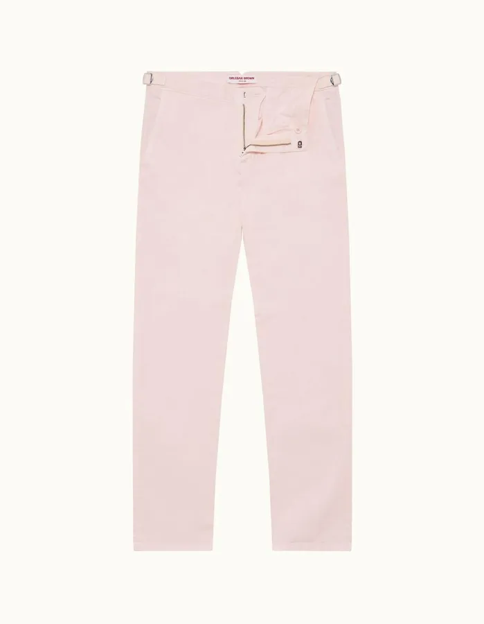 Orlebar Brown Trousers Men Fallon StretchCotton Rose