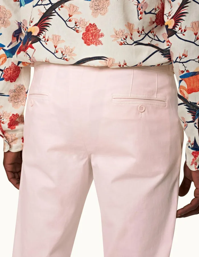 Orlebar Brown Trousers Men Fallon StretchCotton Rose