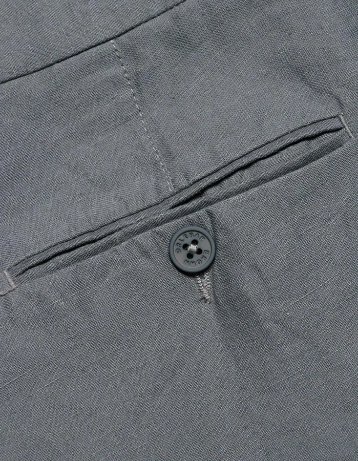 Orlebar Brown Trousers Men Griffon Linen Granite