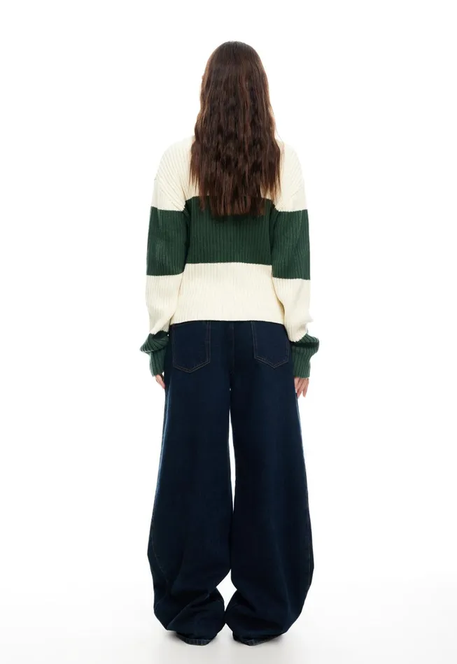 Outerwear Women Lioness Fashion PRINCE RUGBY Moss Stripe Outerwear Women Lioness Fashion PRINCE RUGBY Moss Stripe