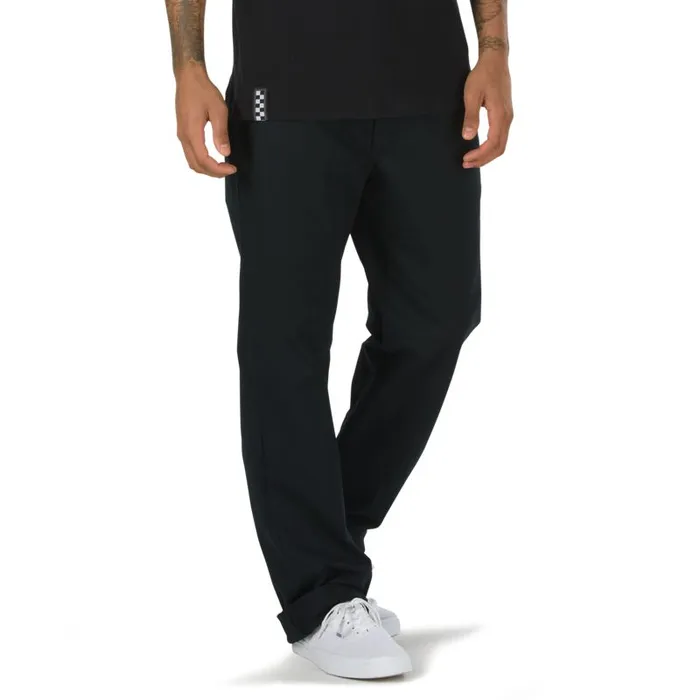 Pants and Denim Men Vans Authentic Chino Pro Pant Black