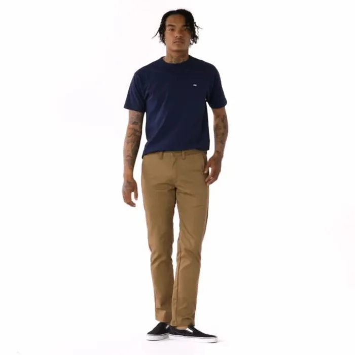 Pants and Denim Men Vans Authentic Chino Stretch Pant Dirt Pants and Denim Men Vans Authentic Chino Stretch Pant Dirt