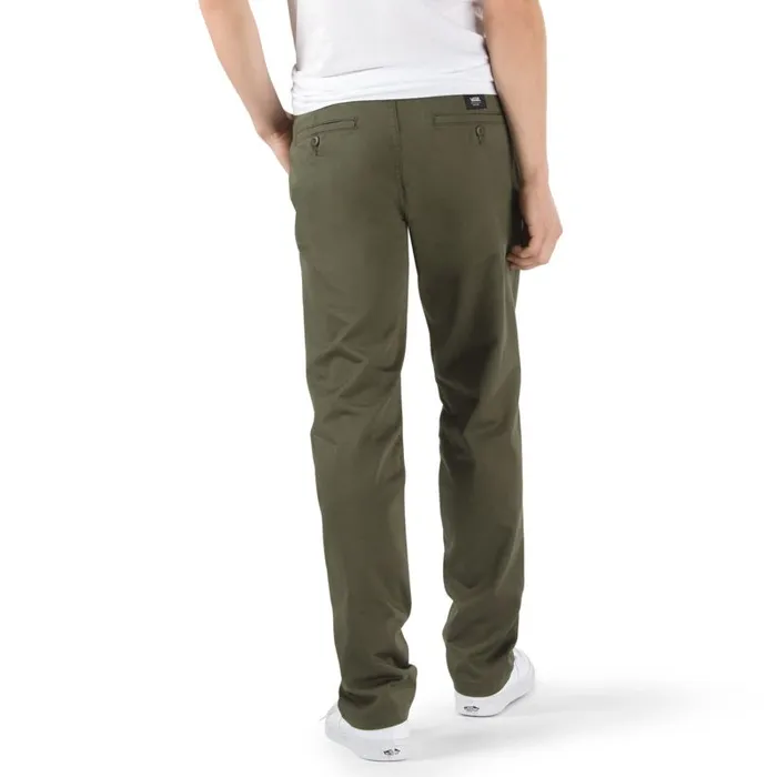Pants and Denim Men Vans Authentic Chino Stretch Pant Grape Leaf Pants and Denim Men Vans Authentic Chino Stretch Pant Grape Leaf