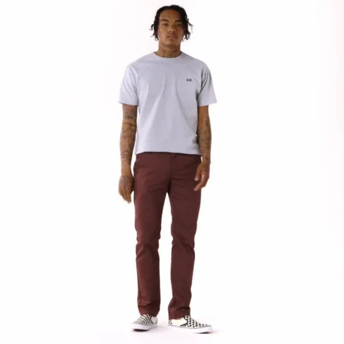 Pants and Denim Men Vans Authentic Chino Stretch Pant Port Pants and Denim Men Vans Authentic Chino Stretch Pant Port