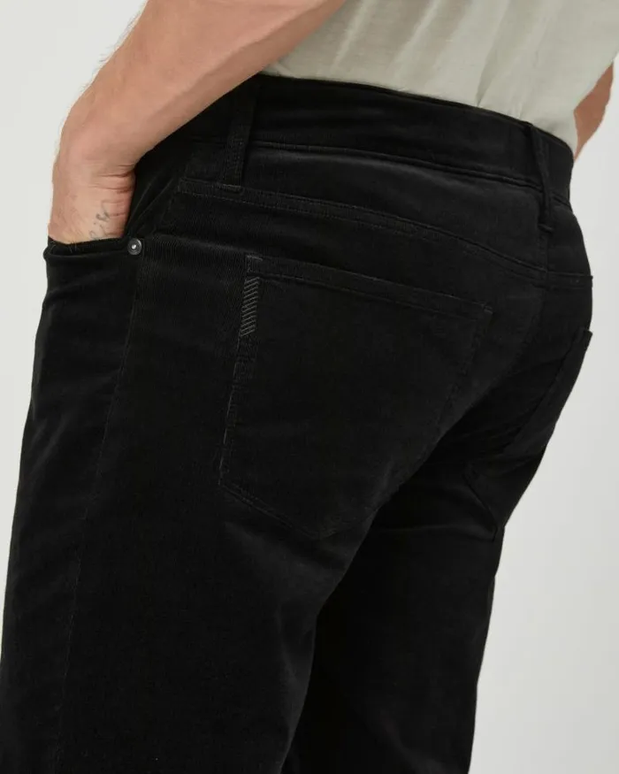 Pants and Joggers Men PAIGE Federal Slim Straight Pant 8211 Black Corduroy Pants and Joggers Men PAIGE Federal Slim Straight Pant 8211 Black Corduroy