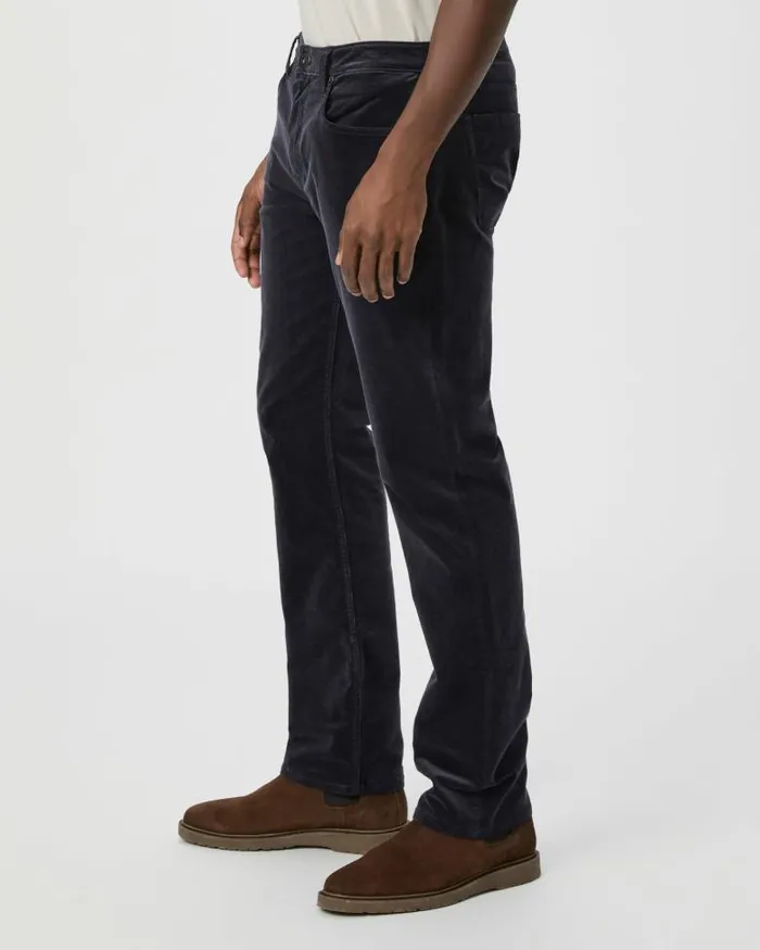 Pants and Joggers Men PAIGE Federal Slim Straight Pant 8211 Deep Anchor Corduroy Pants and Joggers Men PAIGE Federal Slim Straight Pant 8211 Deep Anchor Corduroy