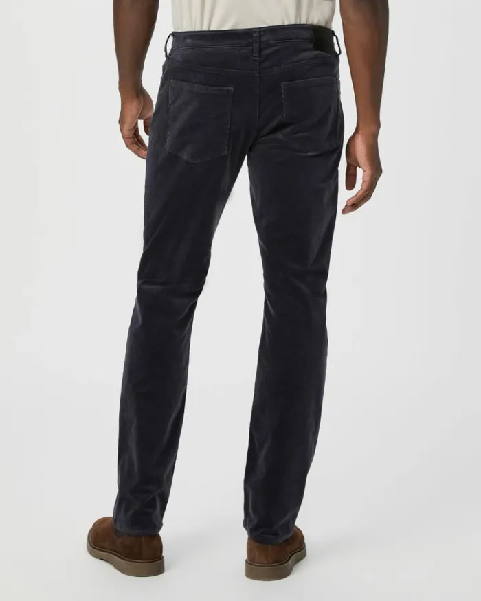 Pants and Joggers Men PAIGE Federal Slim Straight Pant 8211 Deep Anchor Corduroy Pants and Joggers Men PAIGE Federal Slim Straight Pant 8211 Deep Anchor Corduroy