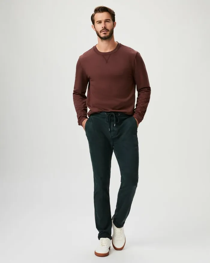 Pants and Joggers Men PAIGE Fraser Pant 8211 Forest Evening