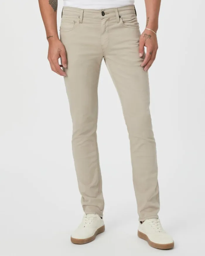 Pants and Joggers Men PAIGE Lennox Slim Pant 8211 Clean Khaki Twill Pants and Joggers Men PAIGE Lennox Slim Pant 8211 Clean Khaki Twill