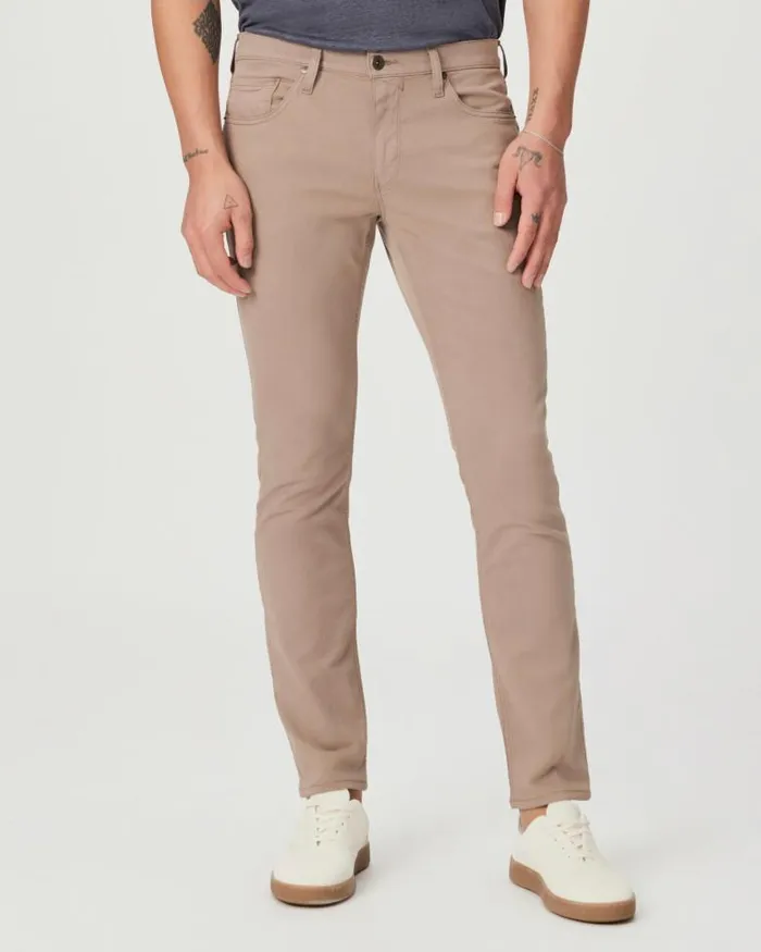 Pants and Joggers Men PAIGE Lennox Slim Pant 8211 Cocoa Powder Twill Pants and Joggers Men PAIGE Lennox Slim Pant 8211 Cocoa Powder Twill