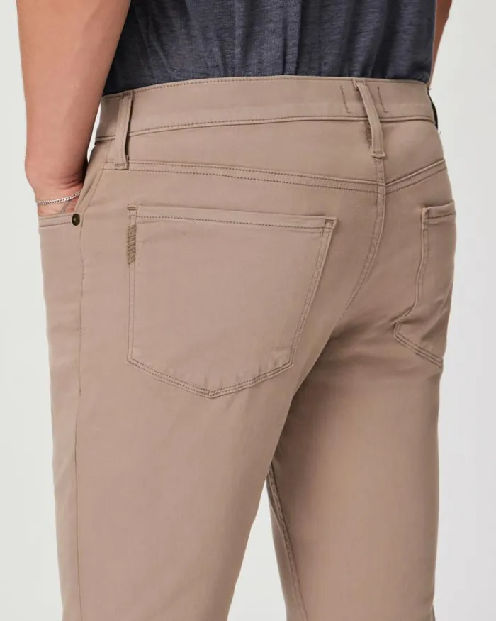 Pants and Joggers Men PAIGE Lennox Slim Pant 8211 Cocoa Powder Twill Pants and Joggers Men PAIGE Lennox Slim Pant 8211 Cocoa Powder Twill