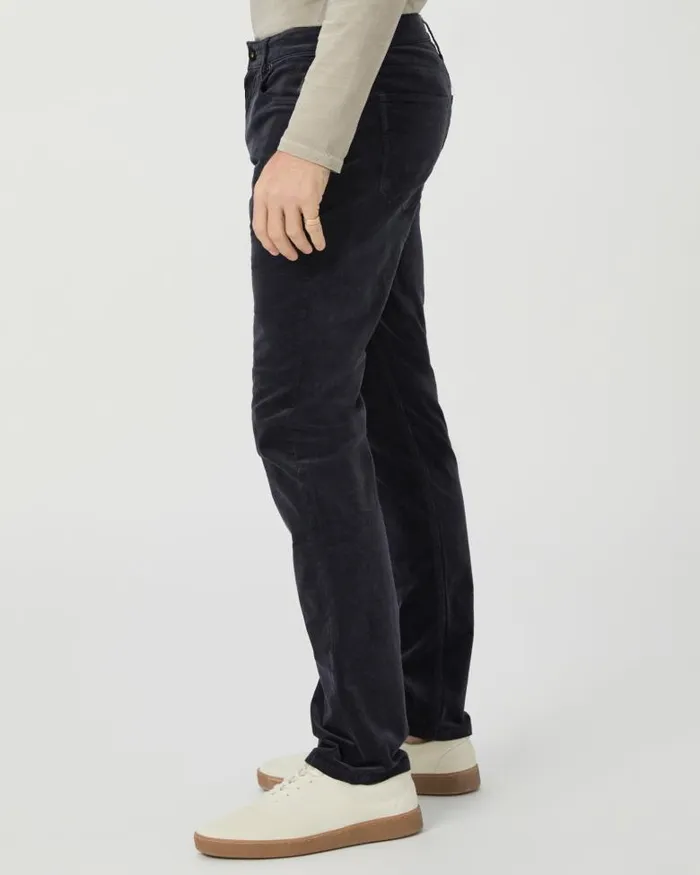 Pants and Joggers Men PAIGE Lennox Slim Pant 8211 Deep Anchor Corduroy Pants and Joggers Men PAIGE Lennox Slim Pant 8211 Deep Anchor Corduroy
